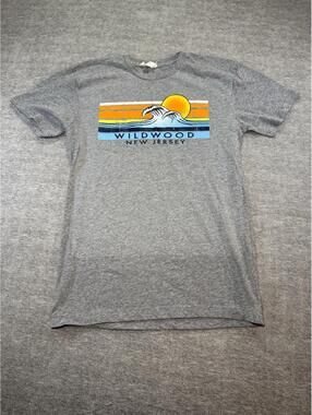 Live And Tell Apparel Unisex Graphic T-Shirt-Small/Gray/Wild Wood New Jersey